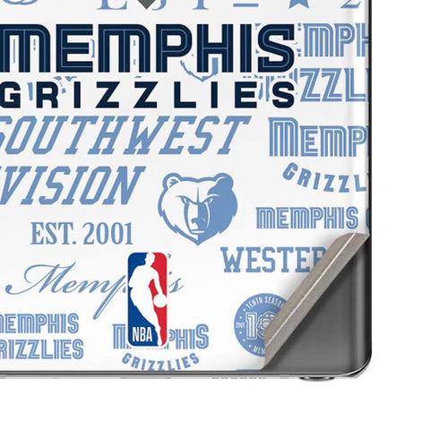 NBA Memphis Grizzlies Historic Blast Galaxy Note20 5G Skin